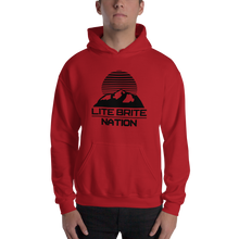 Load image into Gallery viewer, LBN Hoodie. BLK Logo.