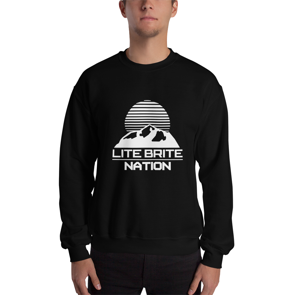 LBN Sweatshirt. WHT Logo.