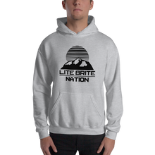 Load image into Gallery viewer, LBN Hoodie. BLK Logo.